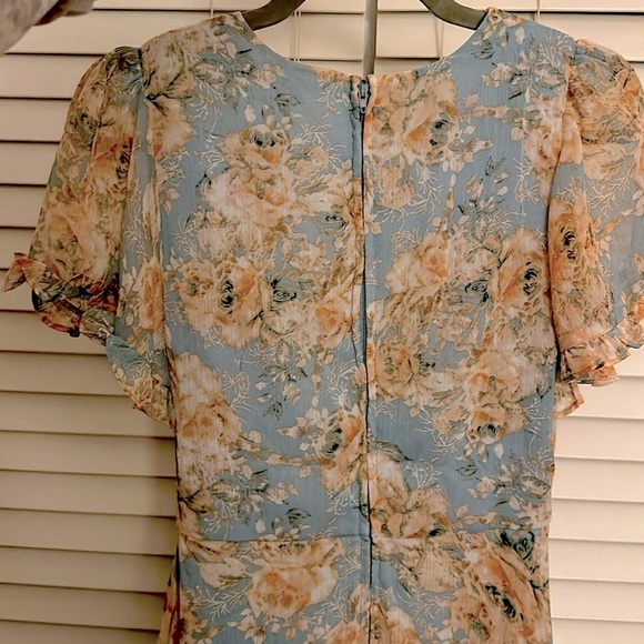 Floral Wrap Sundress - Picture 5 of 10